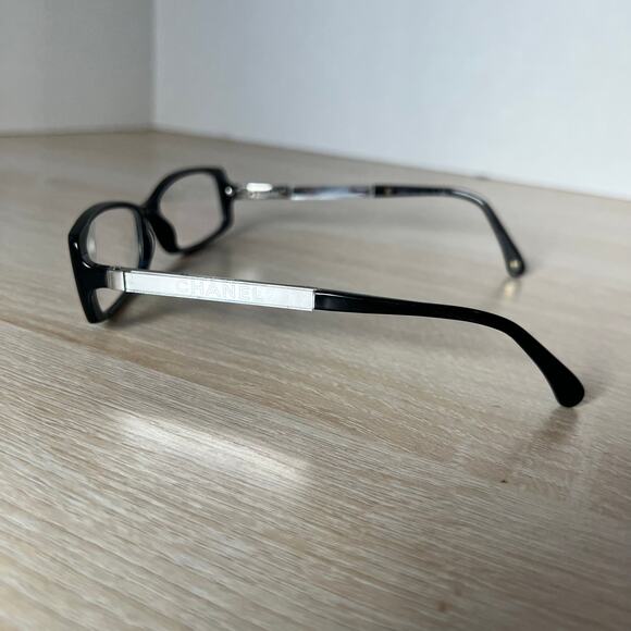 Chanel 3177 c.501 Eyeglasses Black Collection Miroir Frames 51-16-135 Italy - Picture 8 of 10